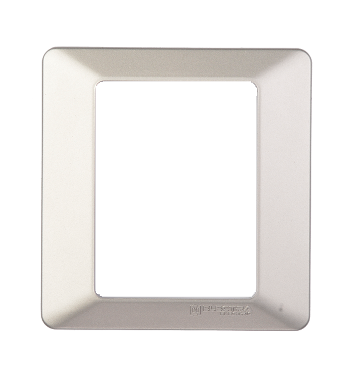 Cover Plate Outer (3×3) Silver